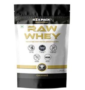 Six pack raw whey best protein