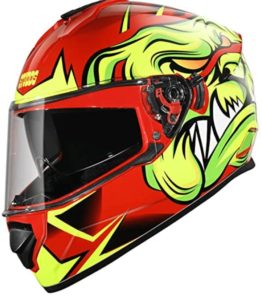 STUDDS Drifter D1 Full FACE Helmet N5 RED-XL