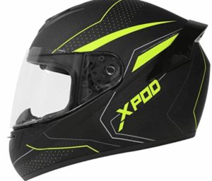 TVS XPOD - Blistering Black Helmet